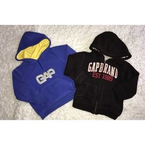 Boys Gap Full Zip Pullover Hoodies 3/3T